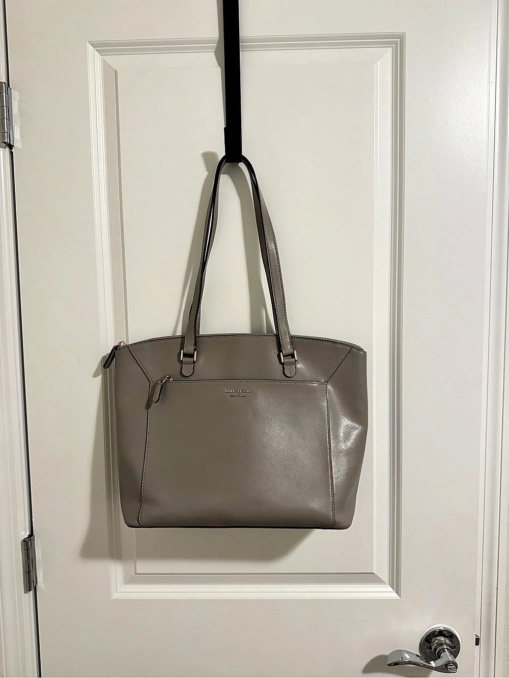 Kate Spade Structured Tote in Gray